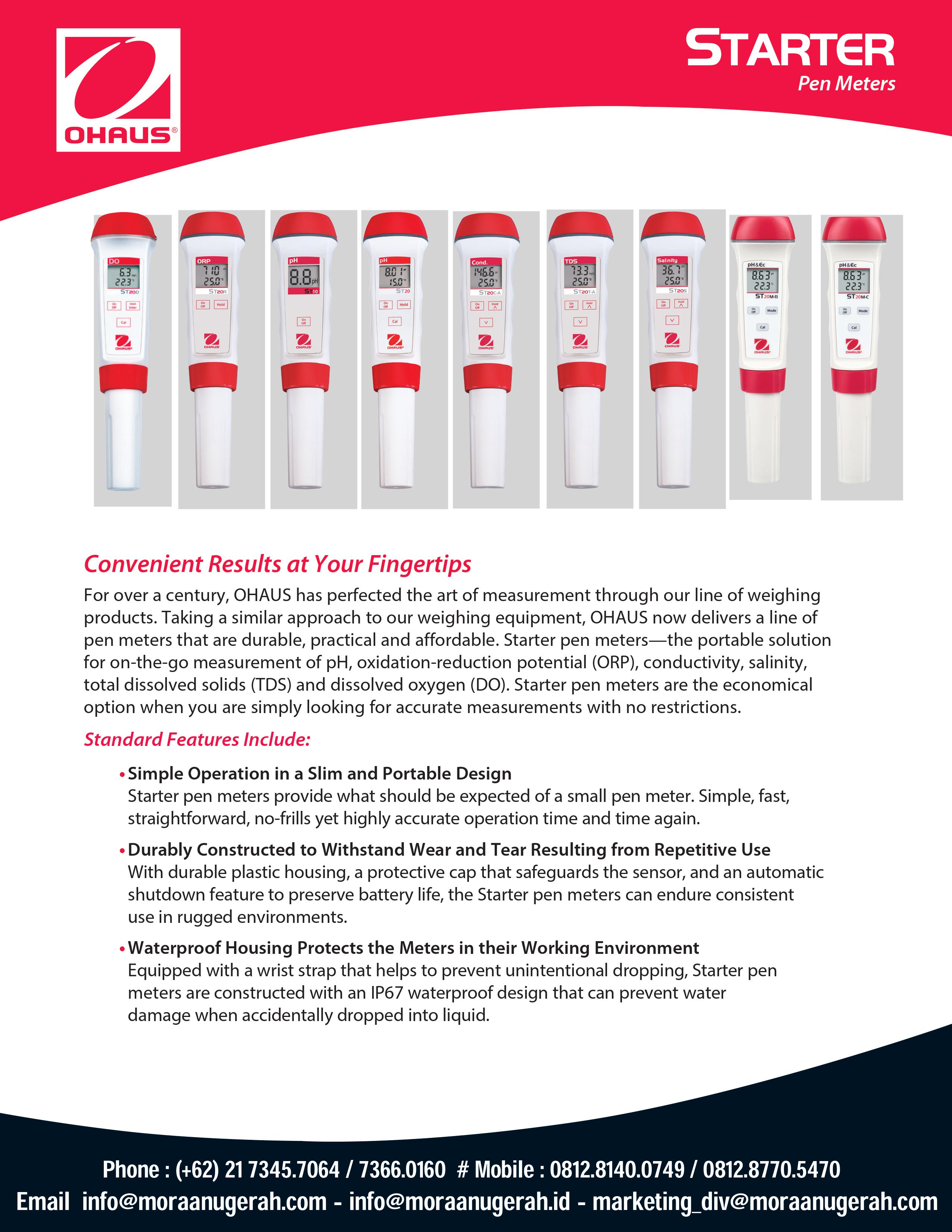 OHAUS Starter Pen