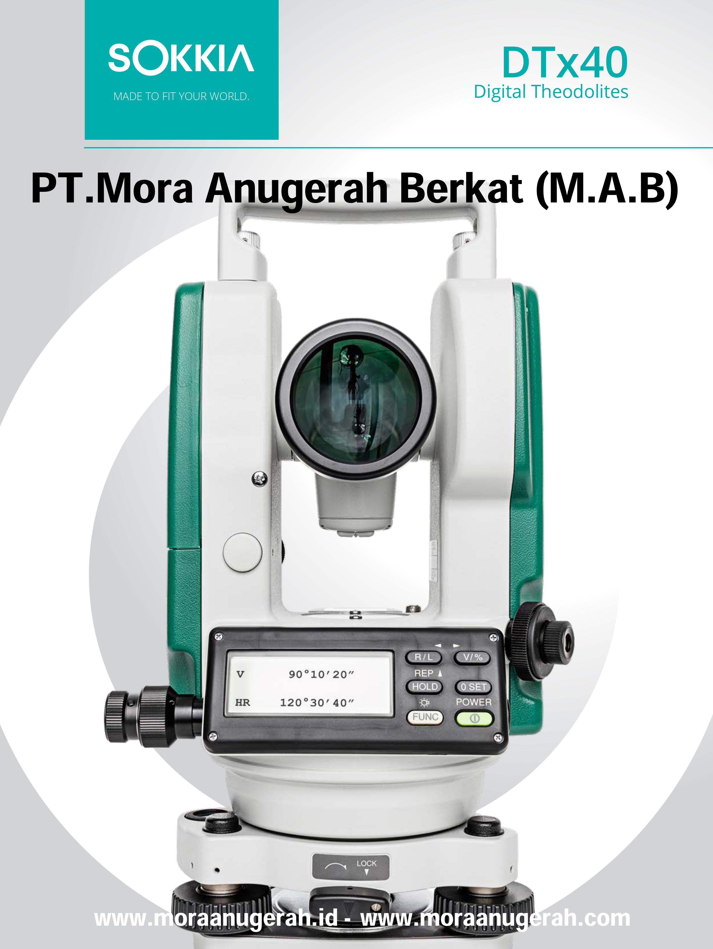 Sokkia DTx40 Digital Theodolite