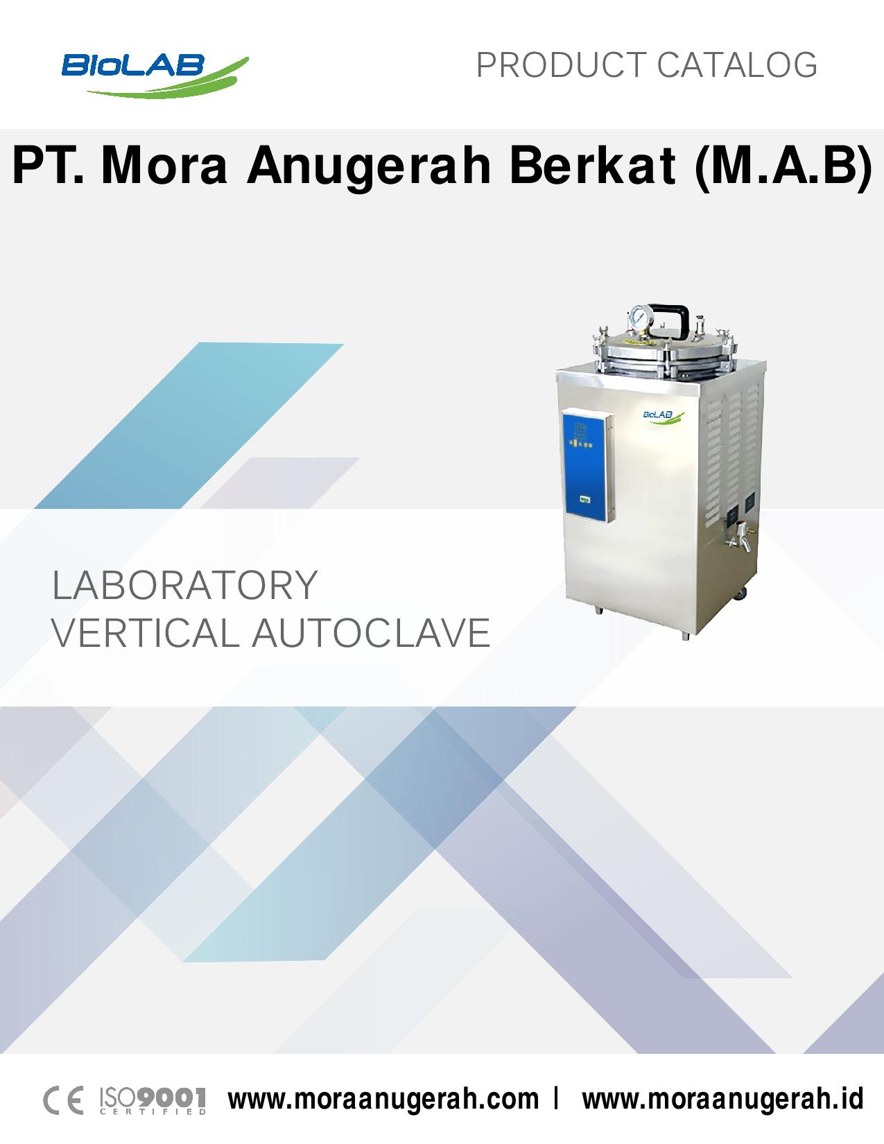 BIOLAB - Laboratory Vertical Autoclave
